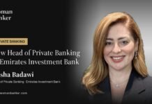 Rasha Badawi Appointed Head of Private Banking at Emirates Investment Bank Woman Banker card: Rasha Badawi, new Head of Private Banking at Emirates Investment Bank