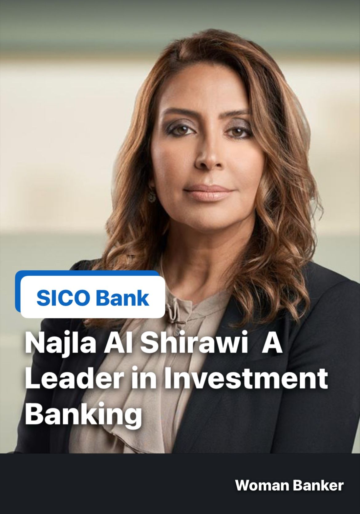 Najla Al Shirawi A Leader in Investment Banking